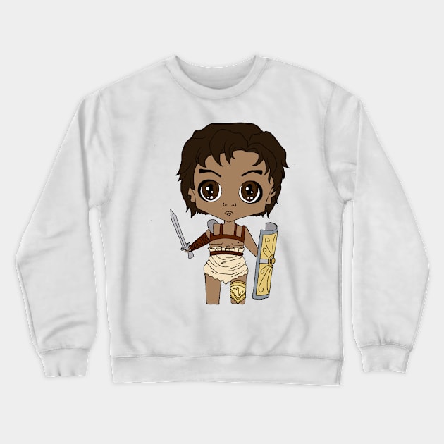 Spartacus Crewneck Sweatshirt by thehistorygirl